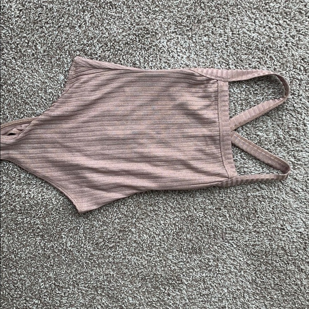 Revolve shimmer body suit